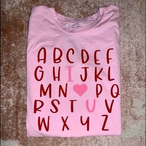 Valentines day Teacher tee